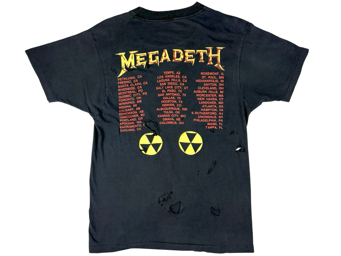 Megadeth 1990 Tour T-Shirt
