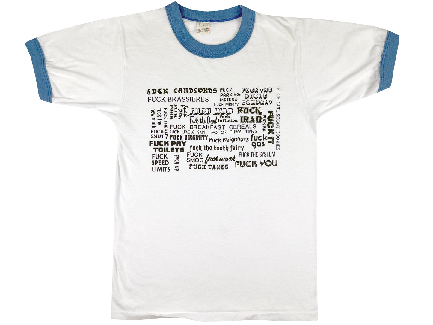Fuck Everything Ringer T-Shirt