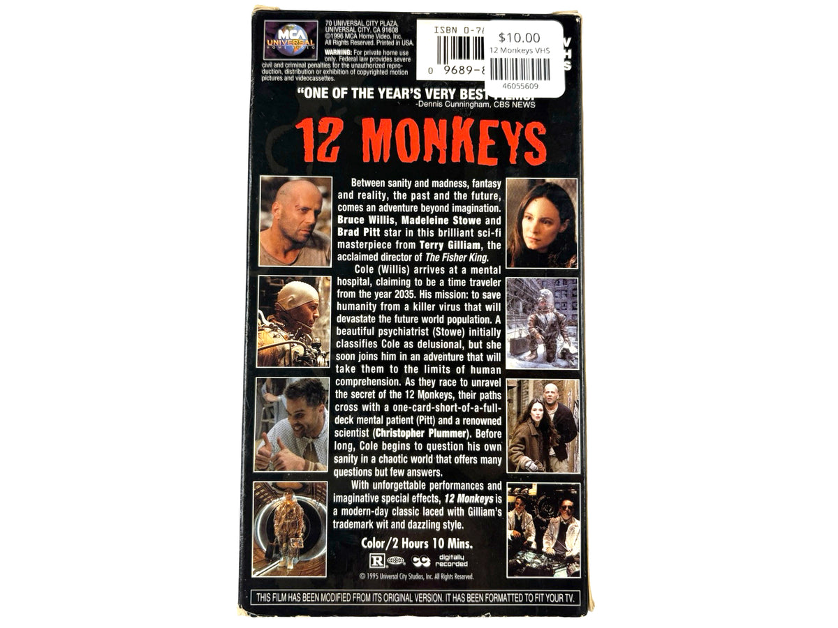 12 Monkeys VHS