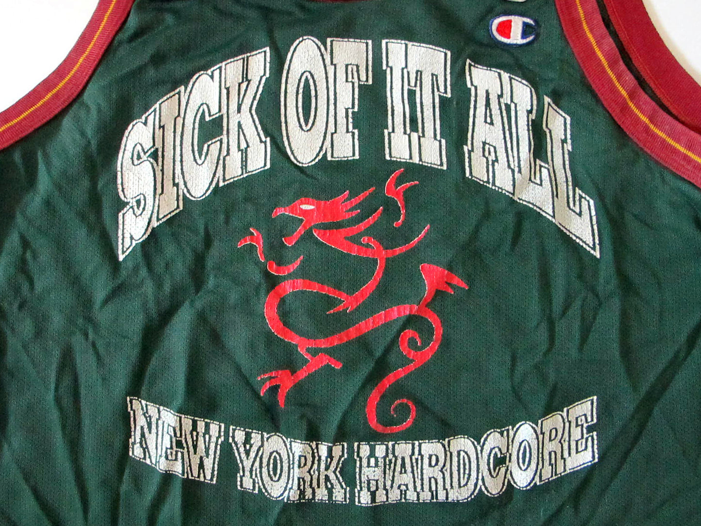 Sick of It All Champion Basketball Jersey
