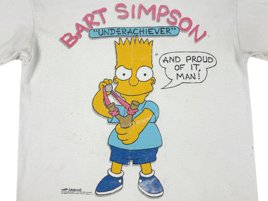 The Simpsons Bart The Underachiever Thrashed T-Shirt