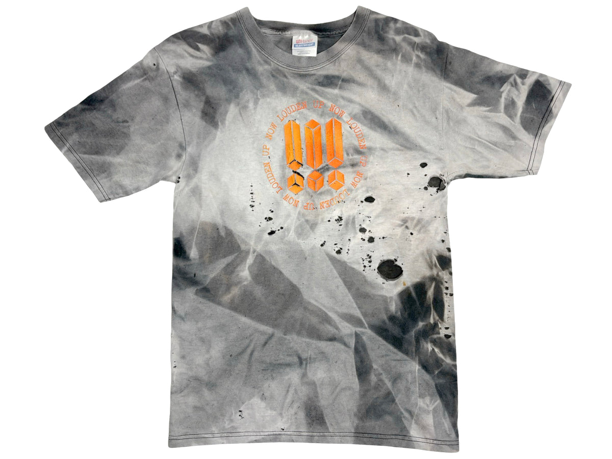 !!! 'Louden Up Now' Bleached T-Shirt Chk Chk Chk
