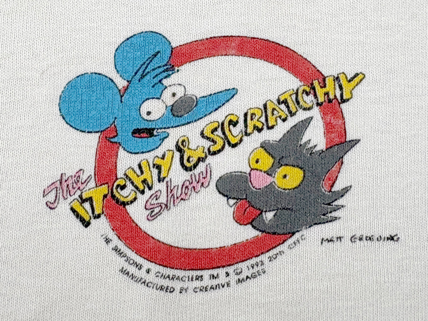 The Simpsons Itchy & Scratchy Milkshake T-Shirt