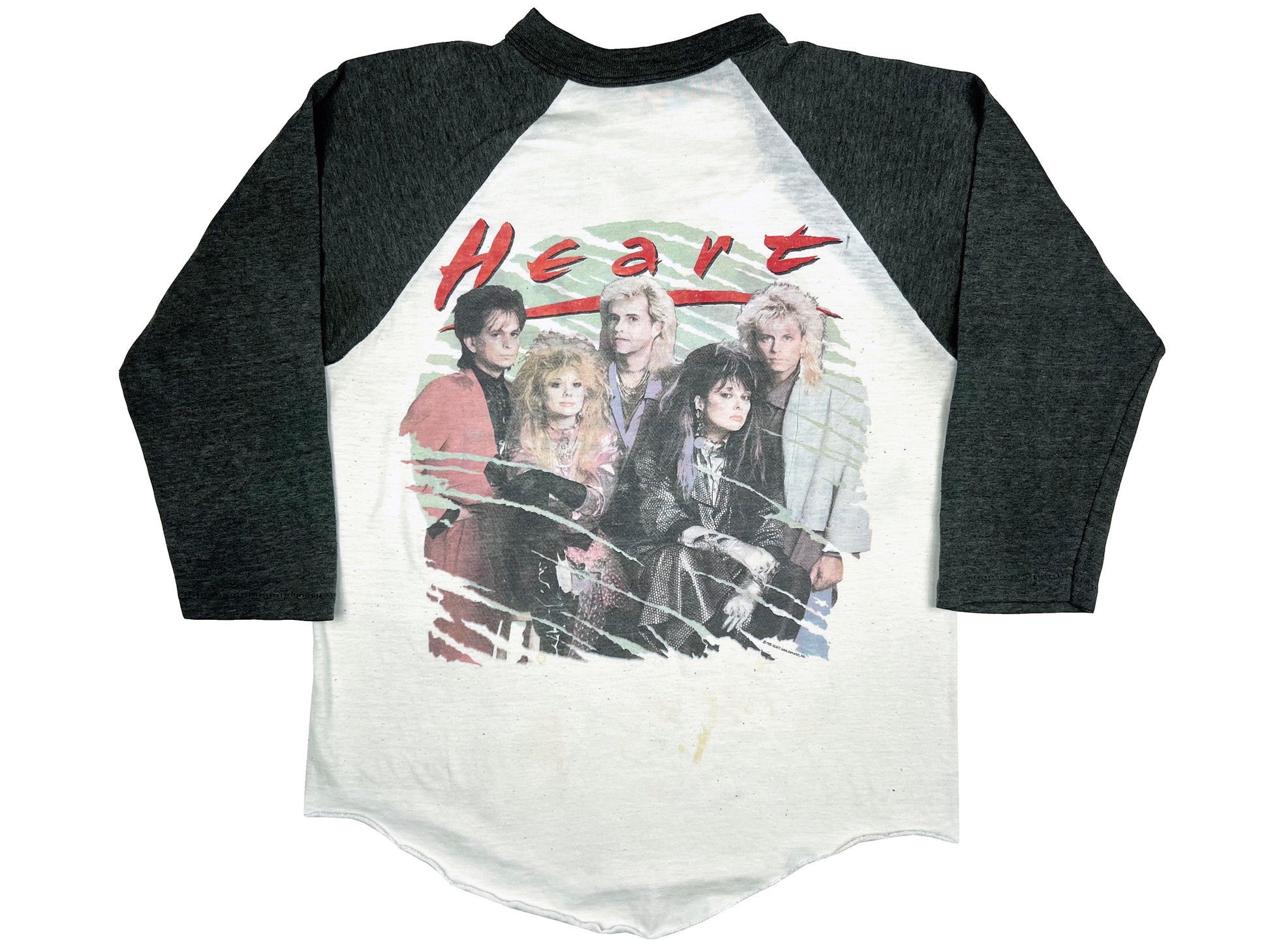 Vintage Heart 1986 Tour Raglan T-Shirt