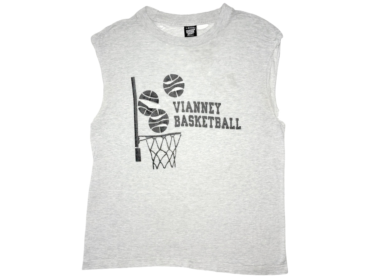 Vianney Basketball Sleeveless Threadbare T-Shirt