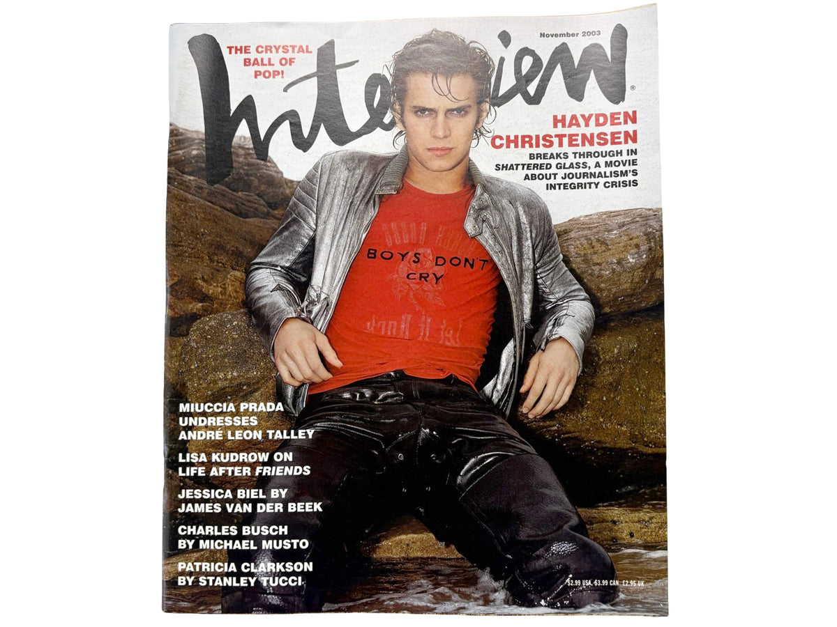 Interview Magazine November 2003 Hayden Christensen