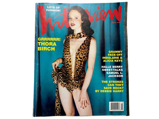 INterview Magazine March 2002 Thora Birch