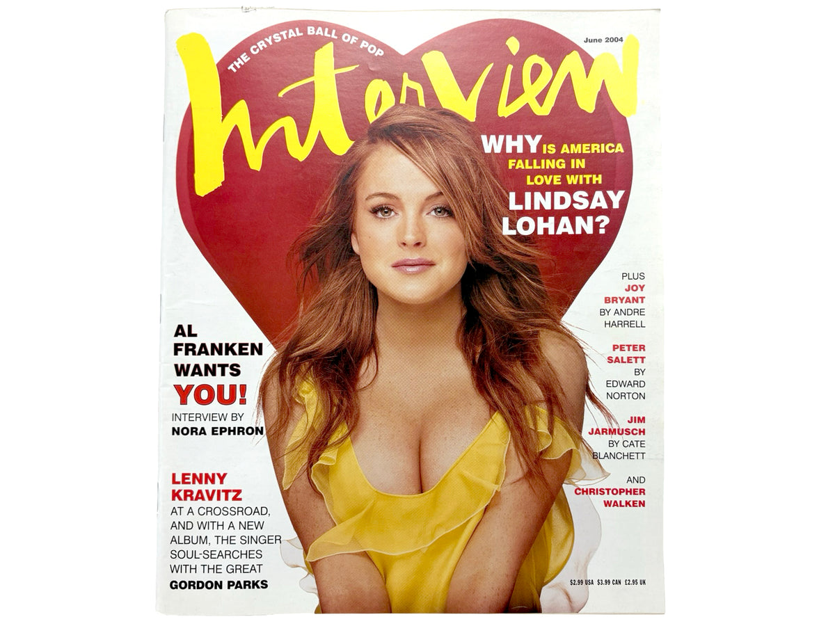 Interview Magazine June 2004 Lindsay Lohan