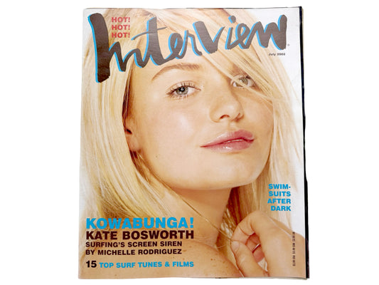 Interview Magazine July 2002 Kate Bosworth
