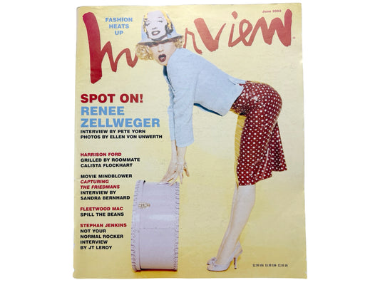 Interview Magazine JUne 2003 Renee Zellweger