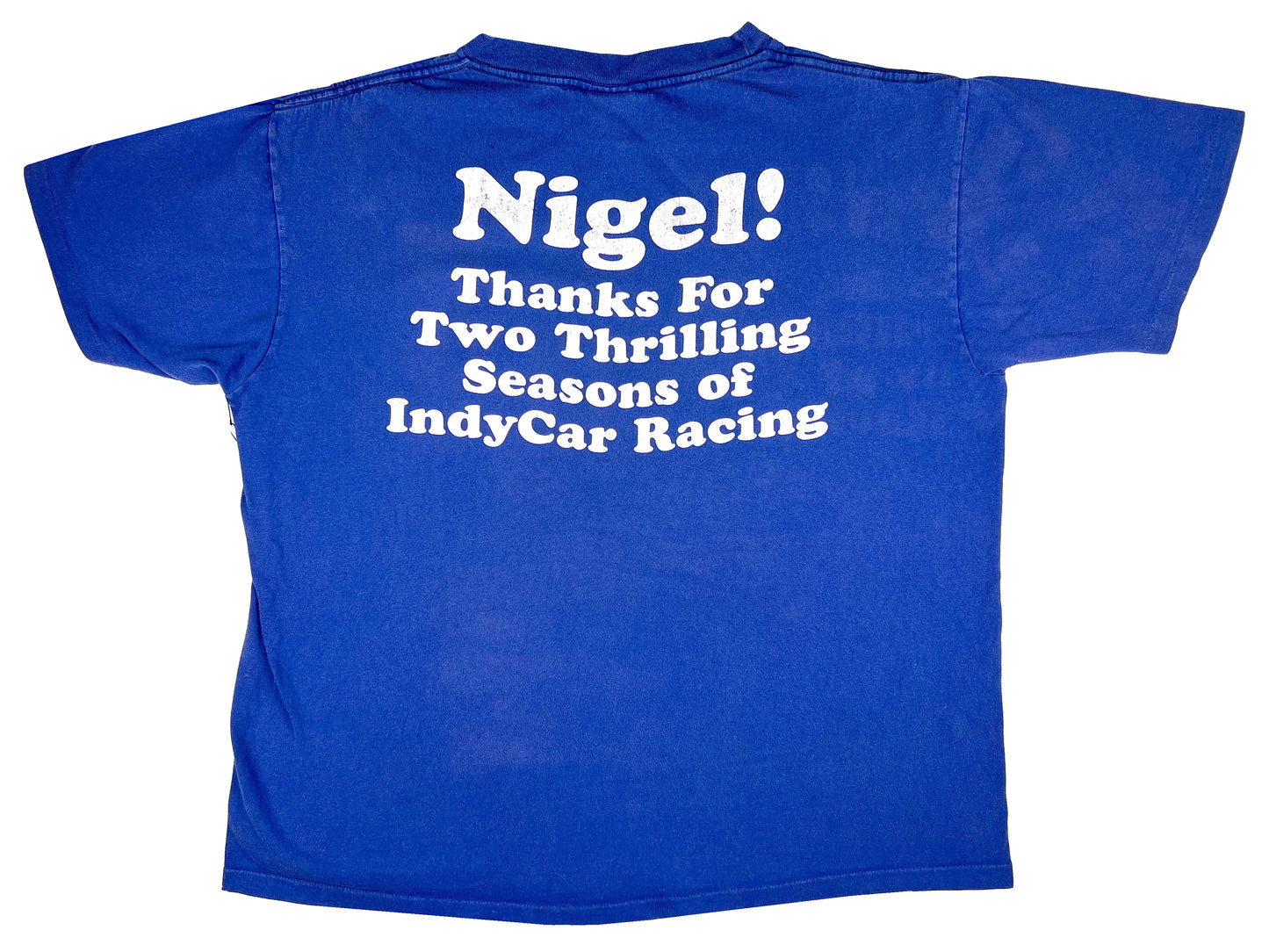 Nigel Mansell Indy Car Racing T-Shirt