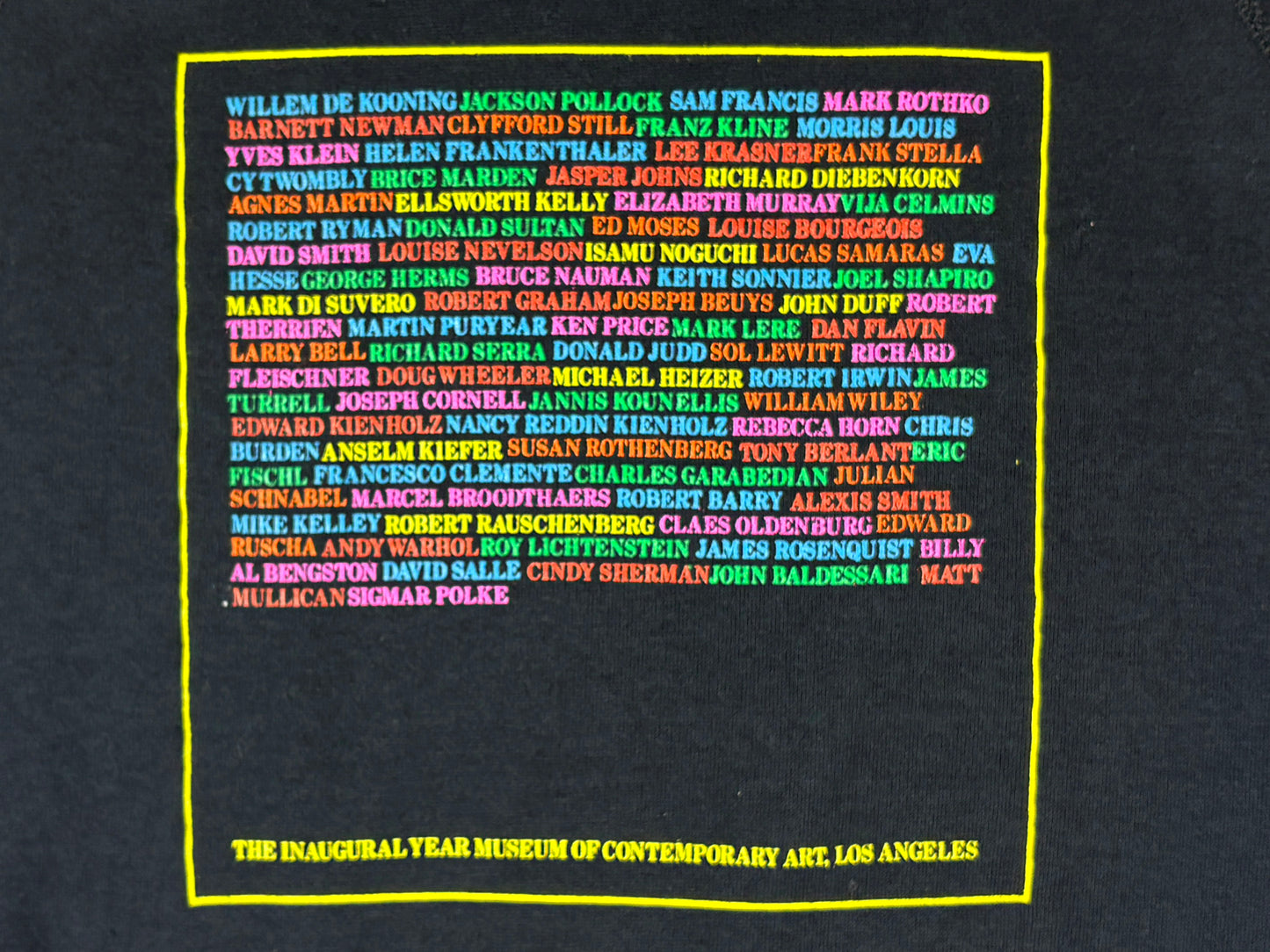 Museum of Contemporary Art LA Inaugural Year Sweatshirt
