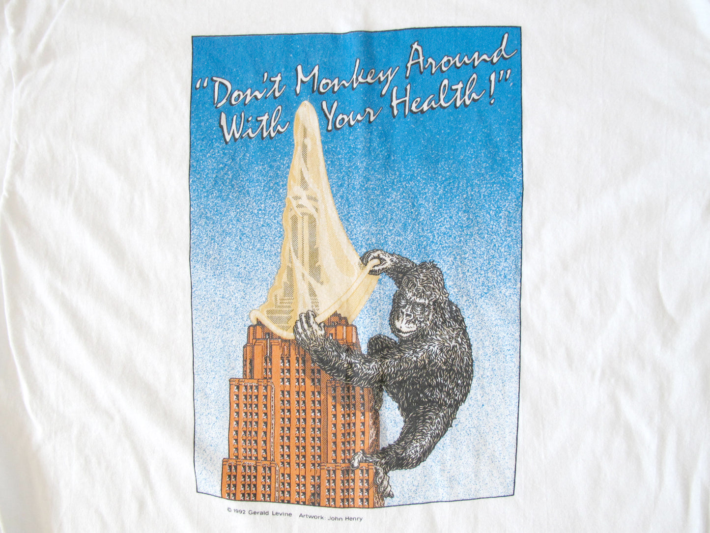 King Kong Safe Sex Empire State Building T-Shirt
