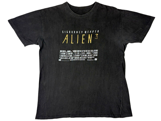 Vintage Alien 3 Credits Black T-Shirt Sci-Fi Horror Science Fiction 90s y2k david fincher