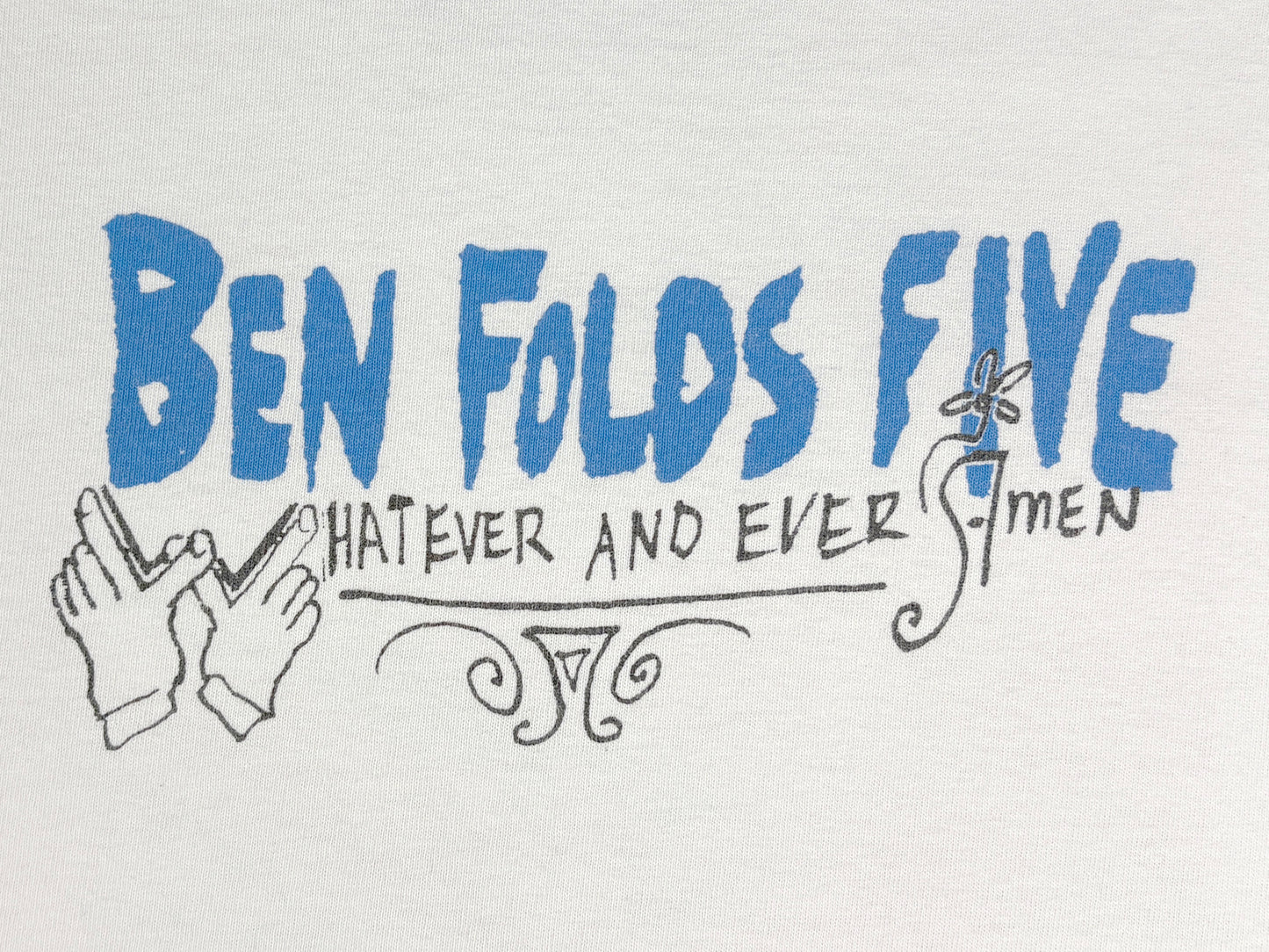 Ben Folds Five 'Whatever And Ever Amen' Ringer T-Shirt