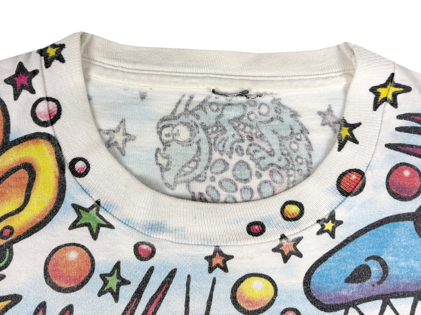 Joey Mars Liquid Blue All Over Print T-Shirt