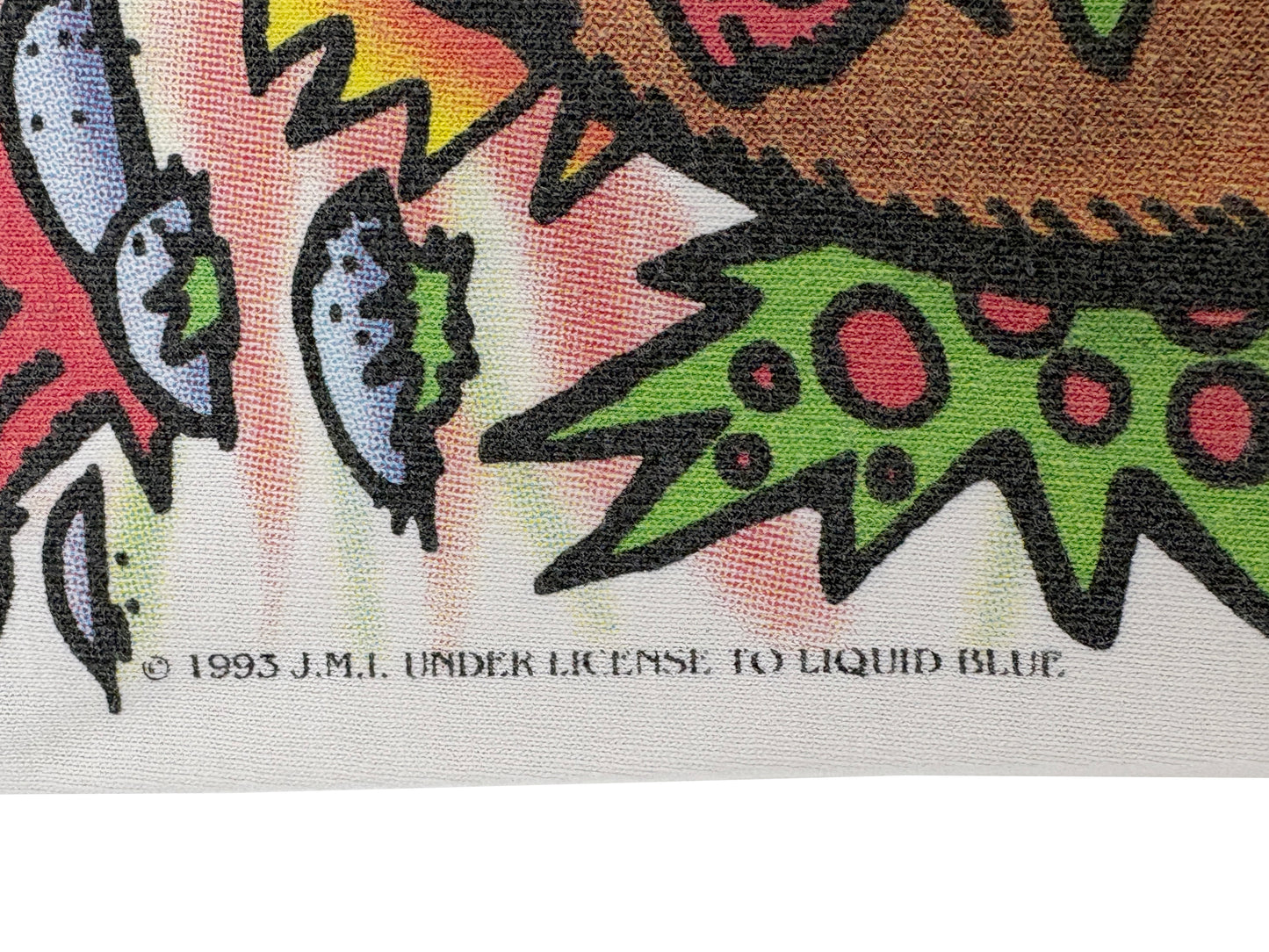 Joey Mars Liquid Blue All Over Print T-Shirt