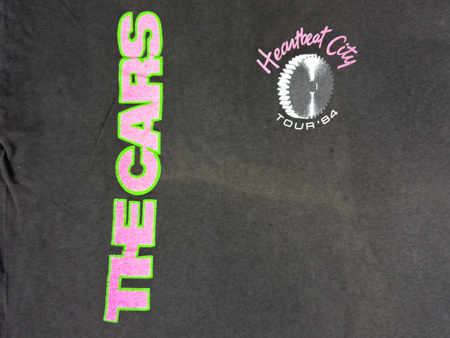 The Cars 'Heartbeat City' 1984 Tour Sleeveless T-Shirt