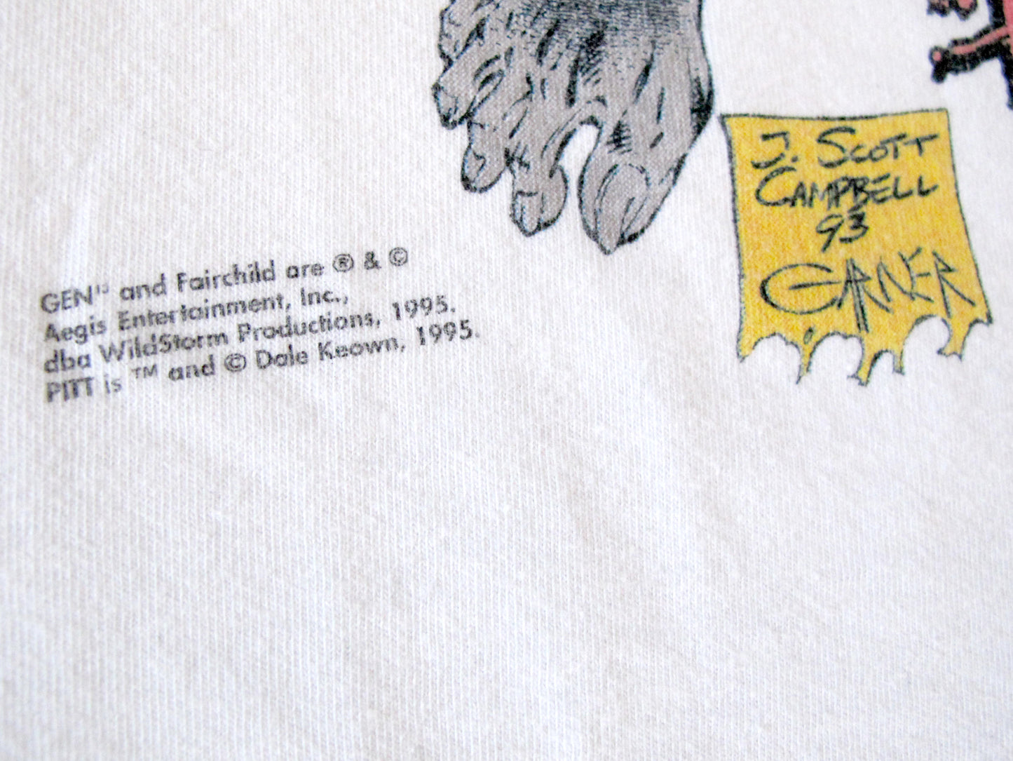 Pitt x Gen-13 Comic Book T-Shirt