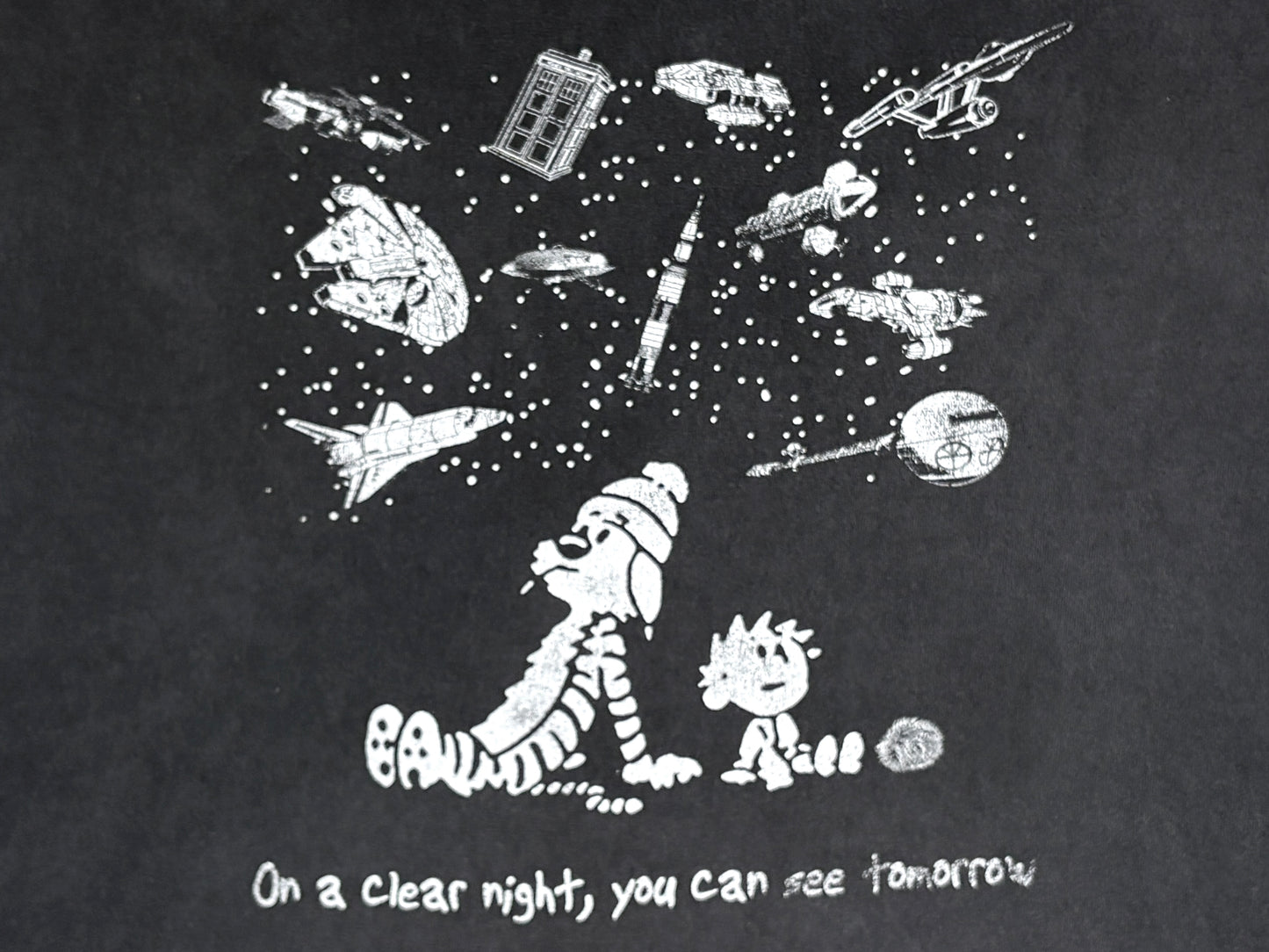 Calvin & Hobbes Space T-Shirt