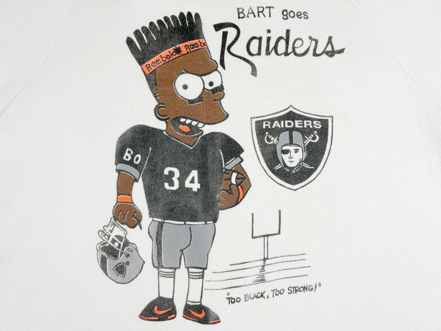 Bootleg Bart Raiders Sweatshirt
