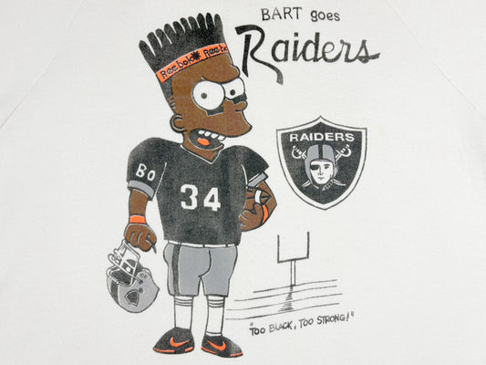 Bootleg Bart Raiders Sweatshirt