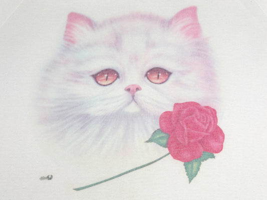 White Cat & Rose Hackers Sweatshirt