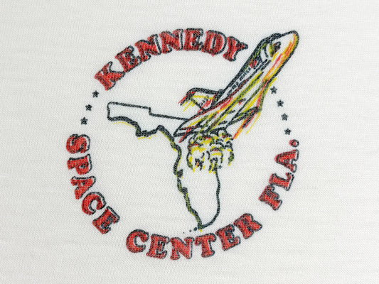 Kennedy Space Center Florida Ringer T-Shirt
