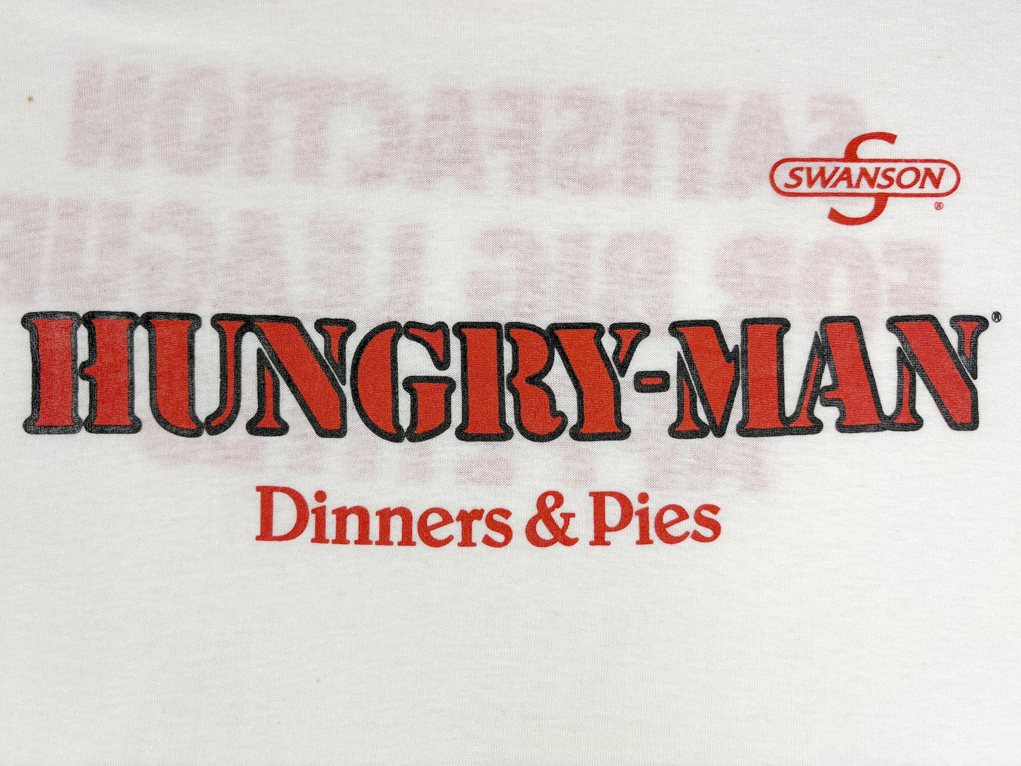 Hungry Man Dinners & Pies Ringer T-Shirt