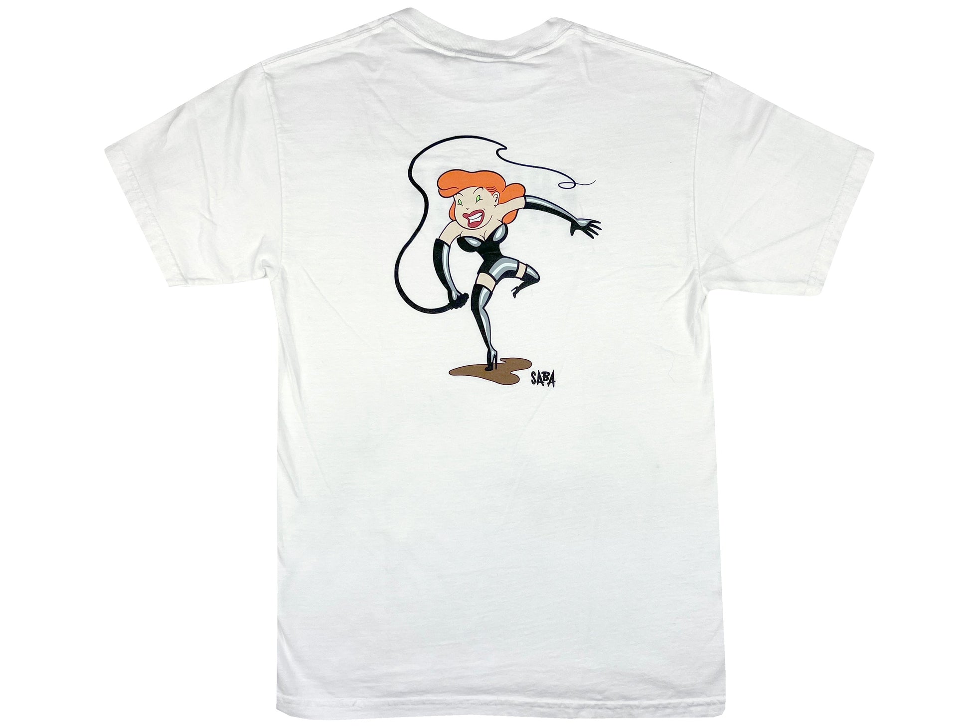 Vintage Erotica Magazine Red Head Dominatrix T-Shirt