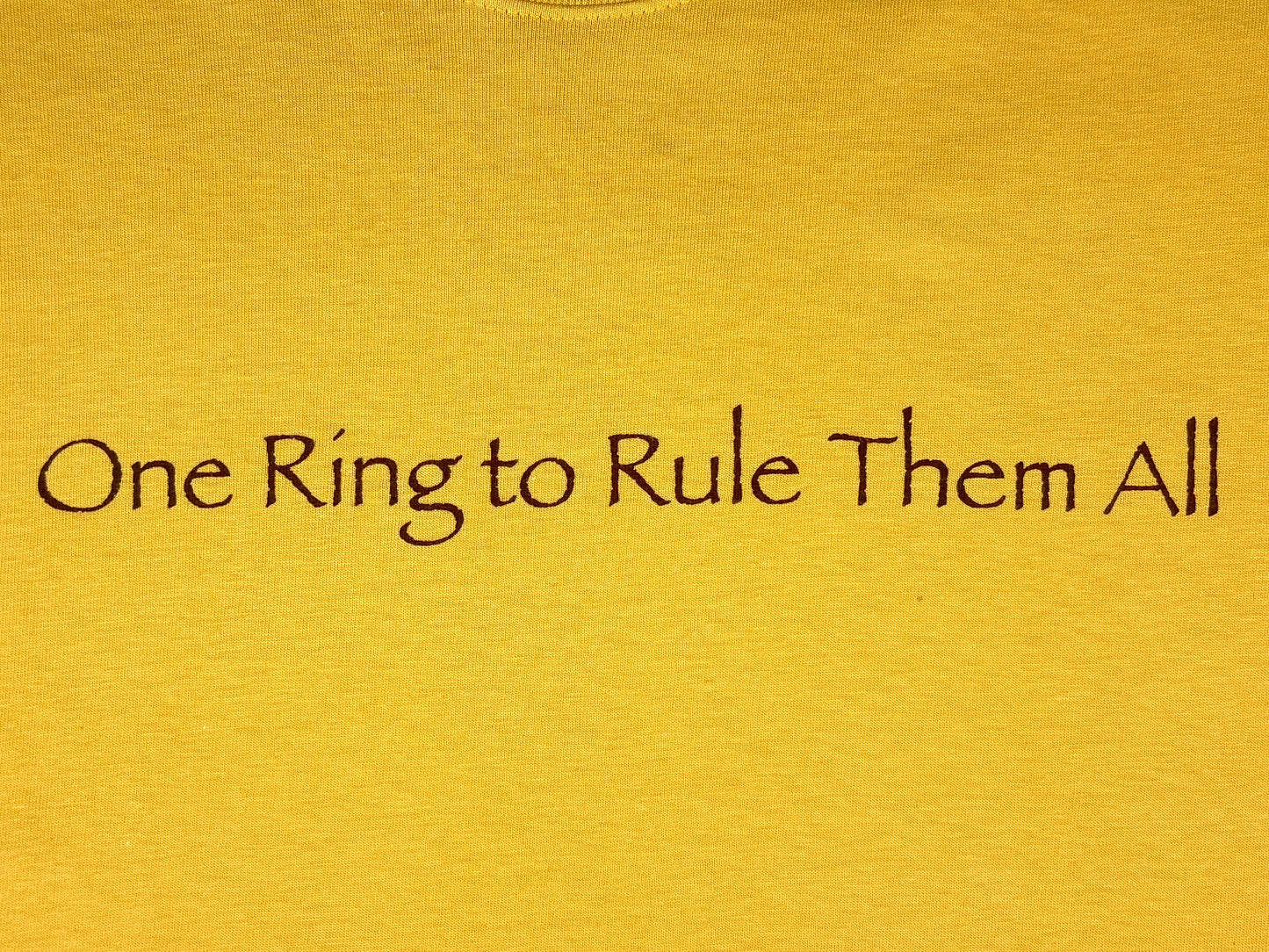 Lord of the Rings 'One Ring to Rule Them All' T-Shirt