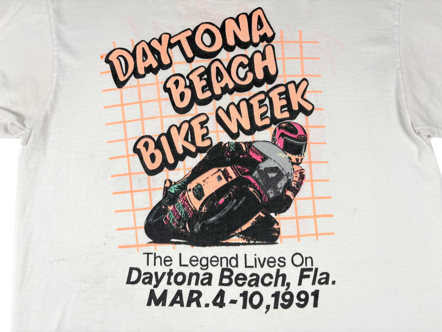 Daytona Beach Bike Week 1991 L/S Shirt