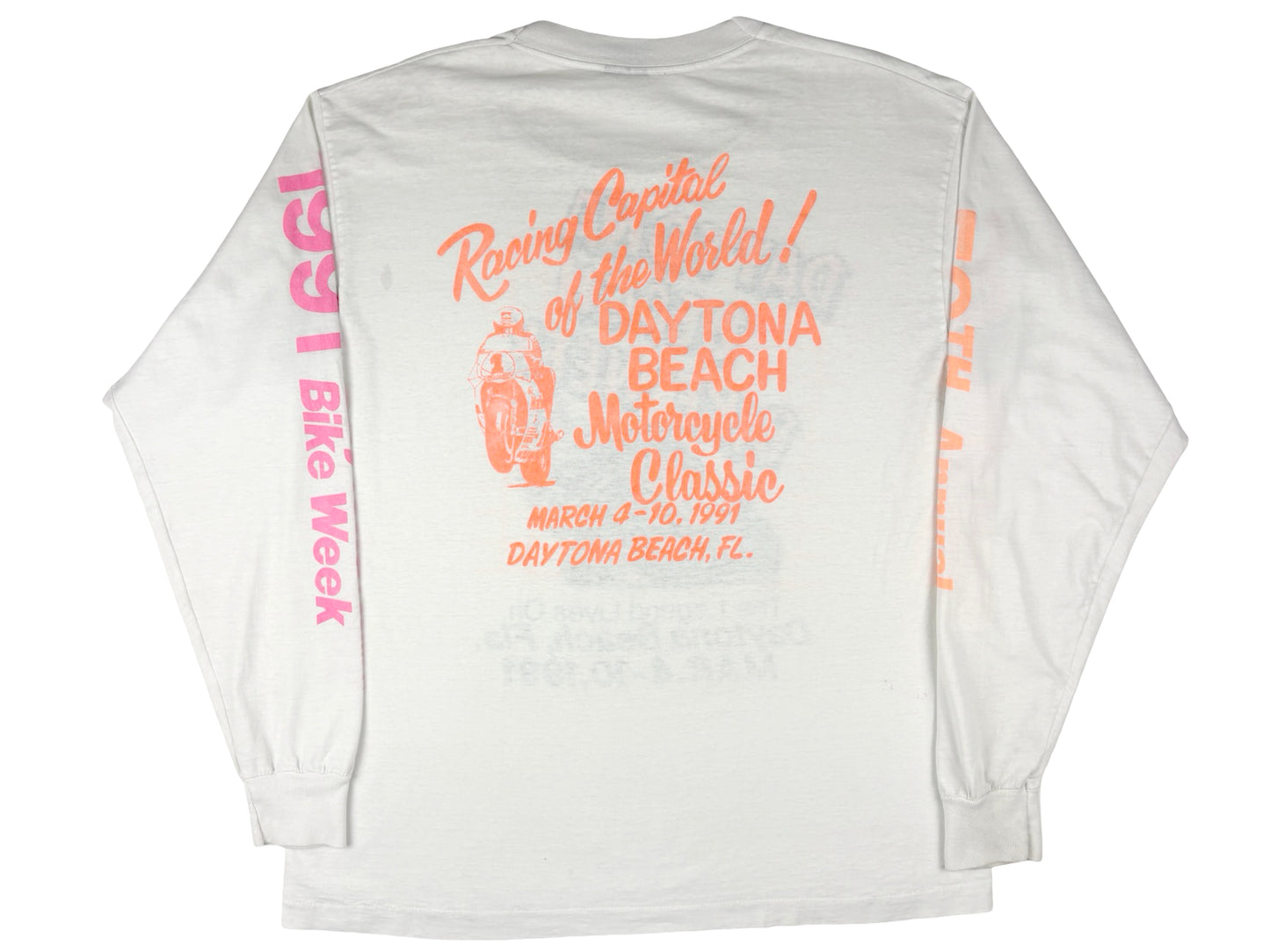 Daytona Beach Bike Week 1991 L/S Shirt