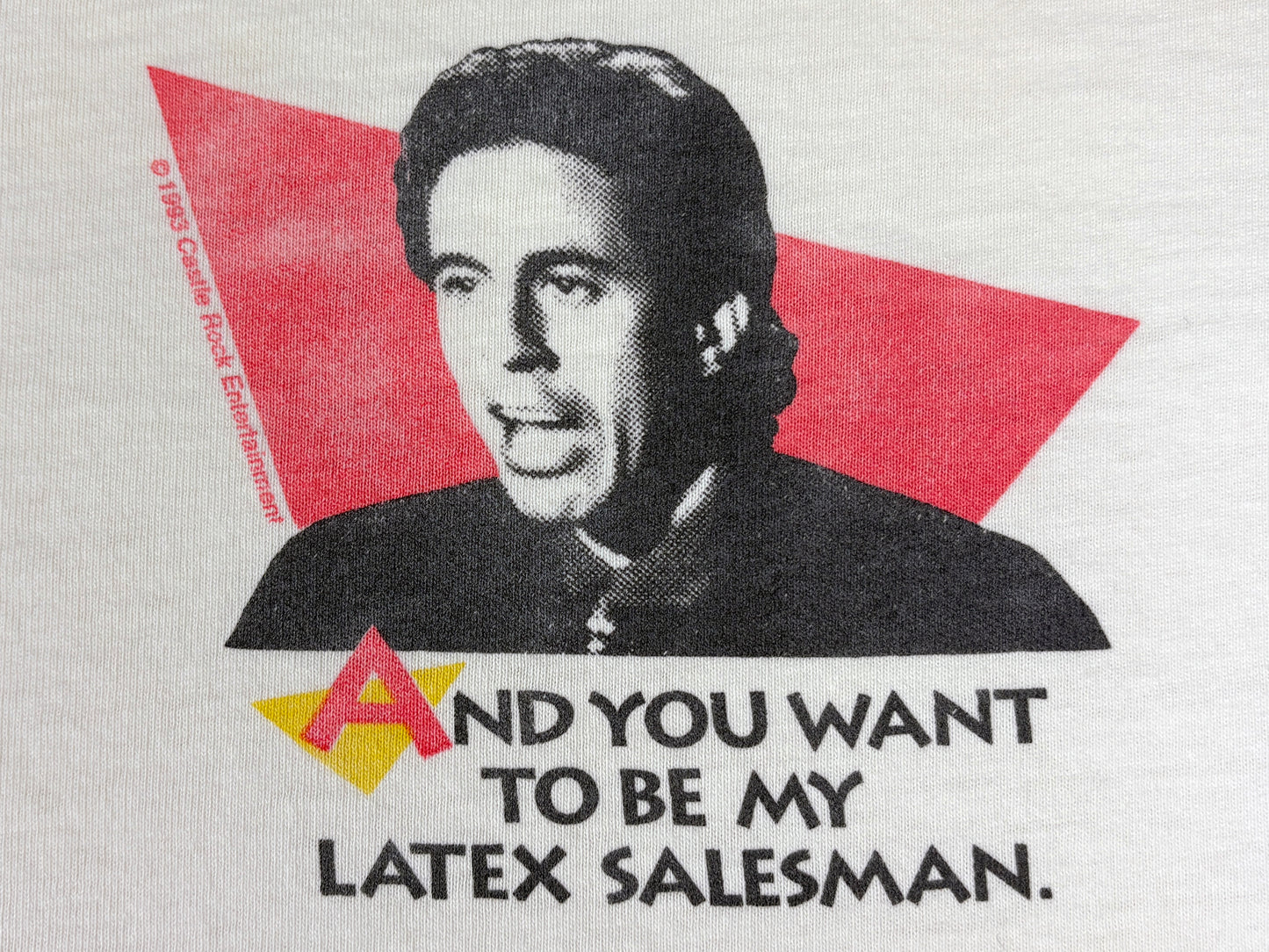 Seinfeld 'And You Want To Be My Latex Salesman' T-Shirt
