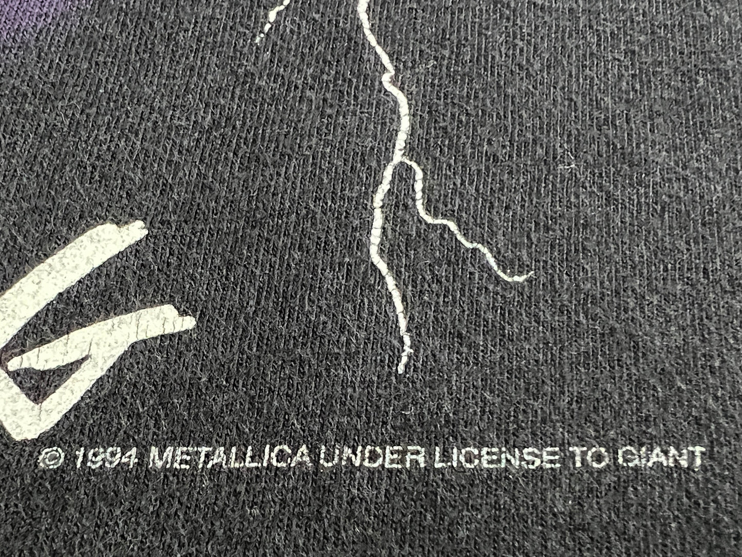 Metallica 'Ride The Lightning' T-Shirt