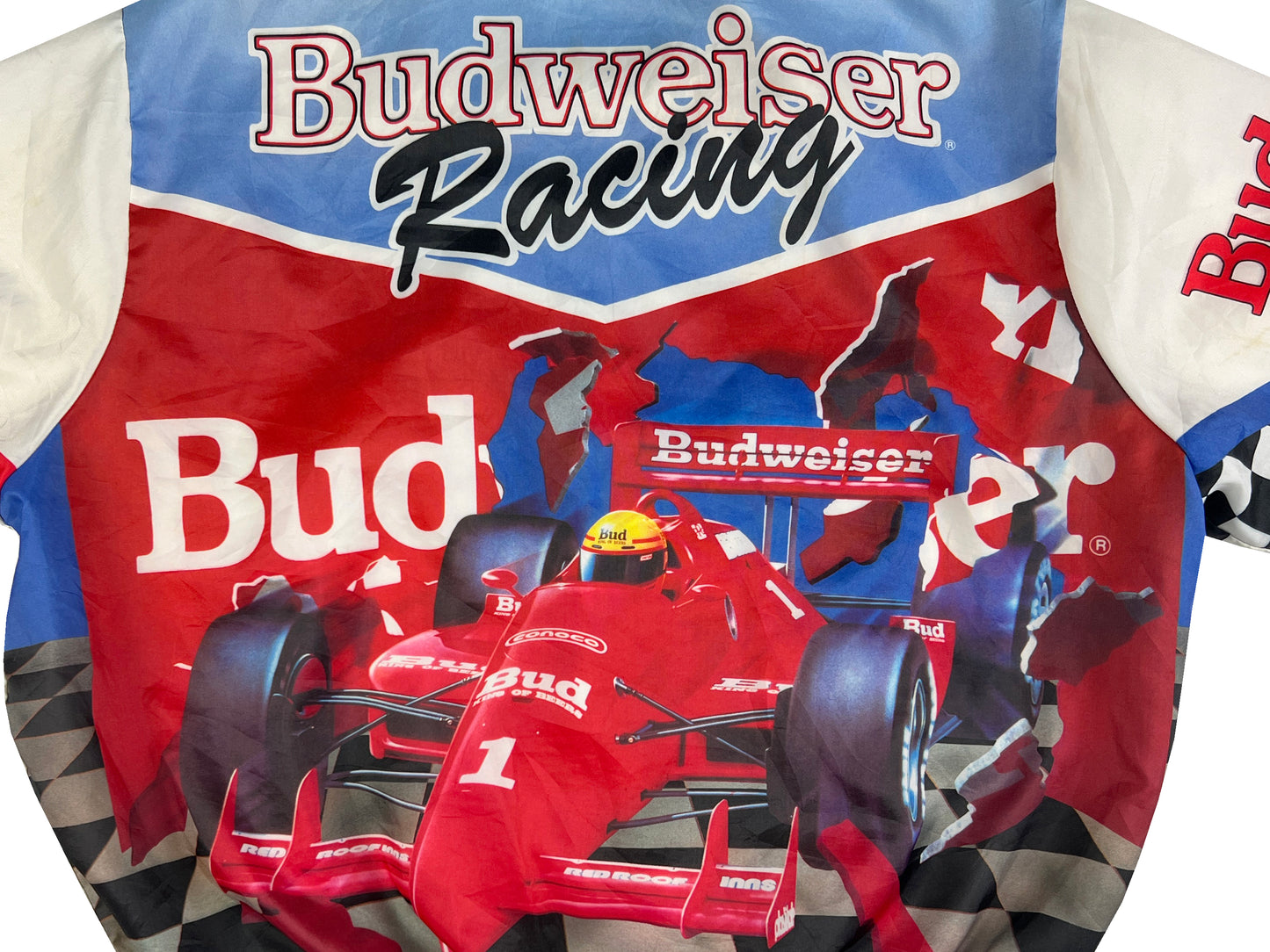 Budweiser Racing Chalk Line Jacket