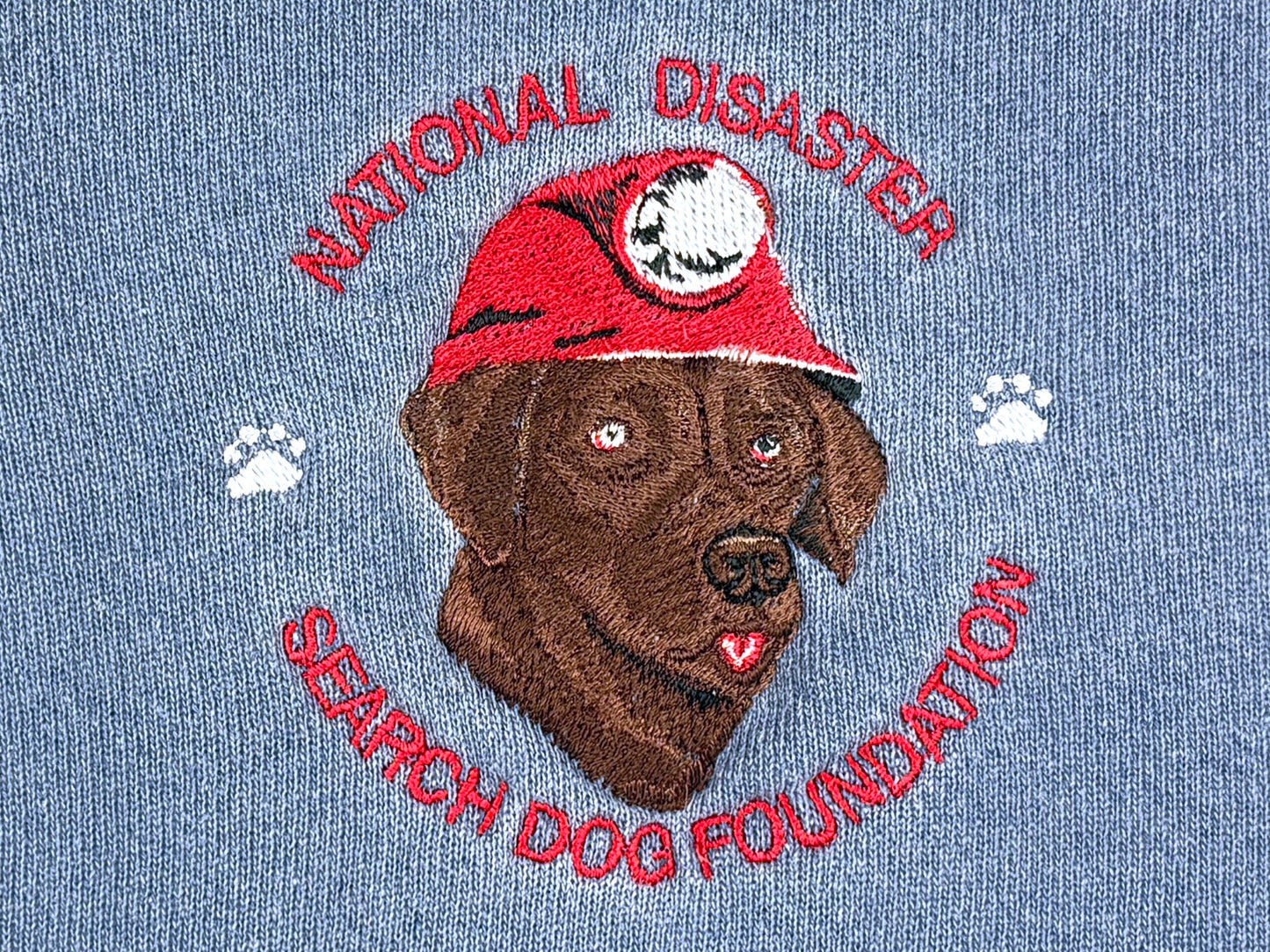 National Disaster Search Dog Foundation Quarter Zip Sweatshirt