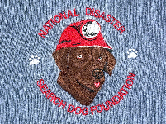 National Disaster Search Dog Foundation Quarter Zip Sweatshirt