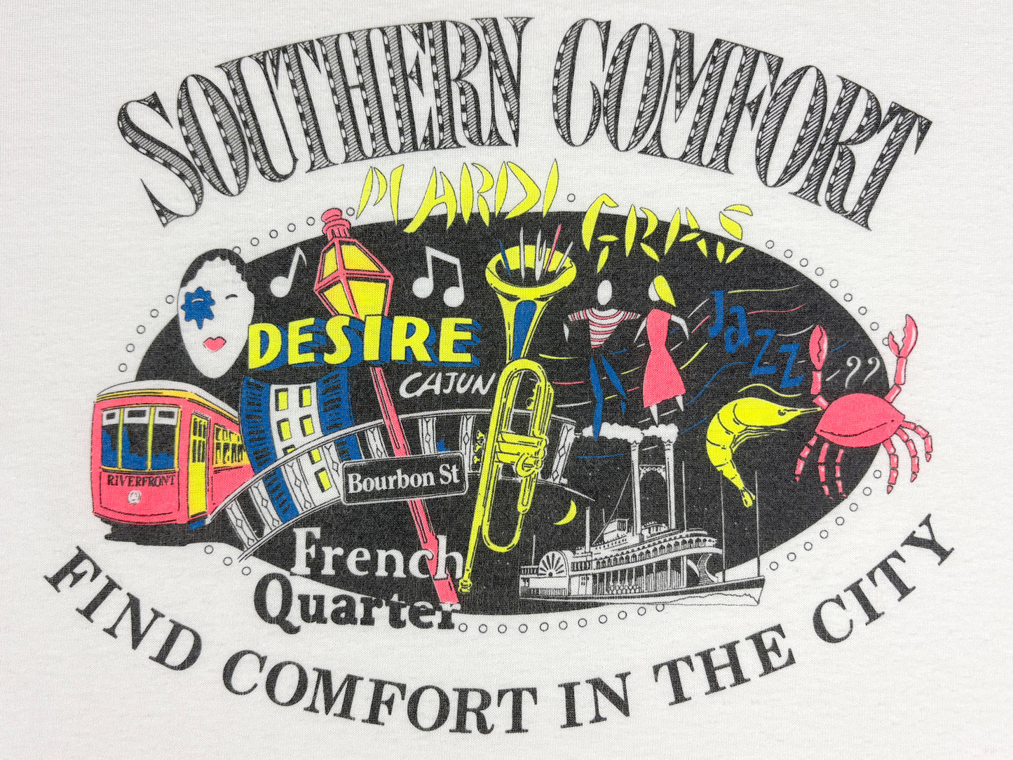 Southern Comfort Mardi Gras French Quarter T-Shirt