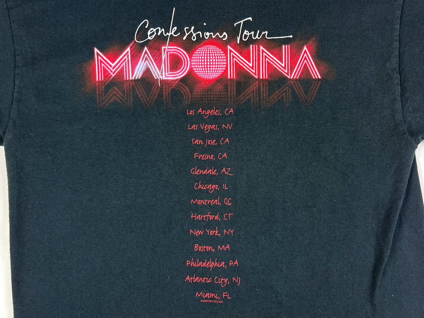 Madonna 'Confessions' Tour T-Shirt