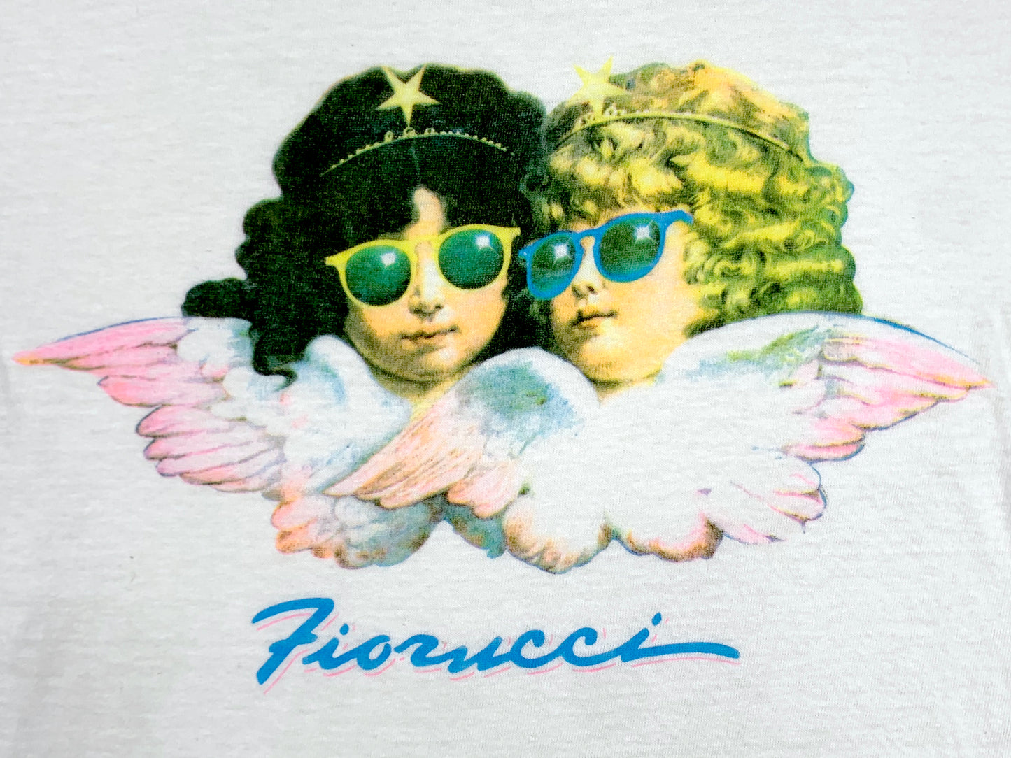 Fiorucci Cherubs With Sunglasses T-Shirt