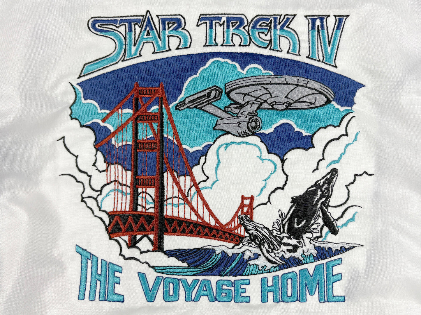 Star Trek IV 'The Voyage Home' Embroidered Jacket