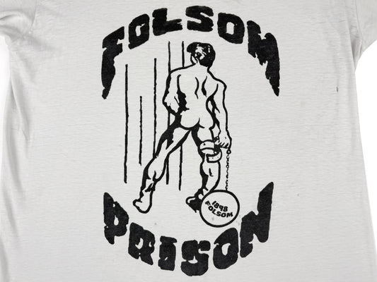 Folsom Prison Thrashed V-Neck T-Shirt