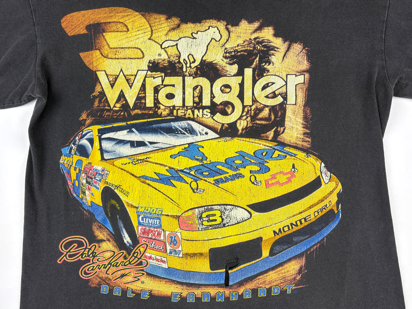 Wrangler Jeans Nascar Dale Earnhardt T-Shirt