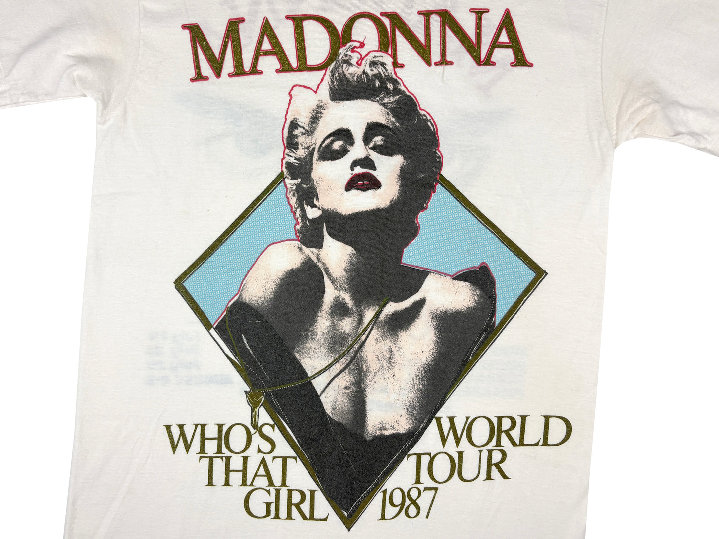 Madonna 'Who's That Girl' 1987 Tour T-Shirt