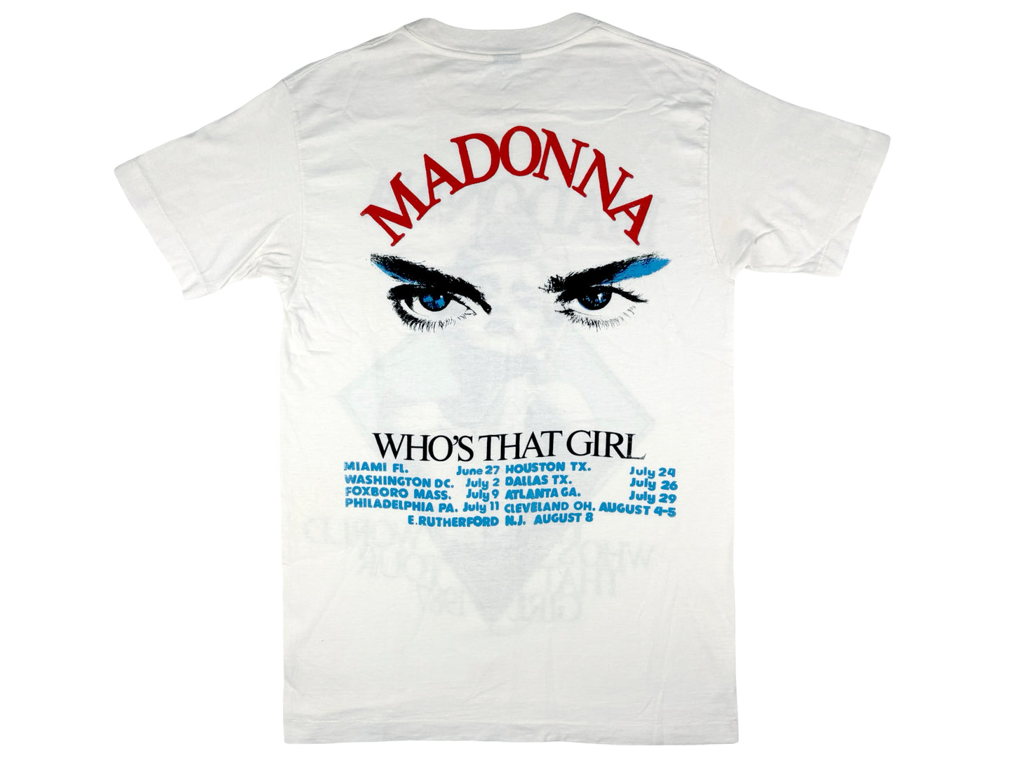 Madonna 'Who's That Girl' 1987 Tour T-Shirt