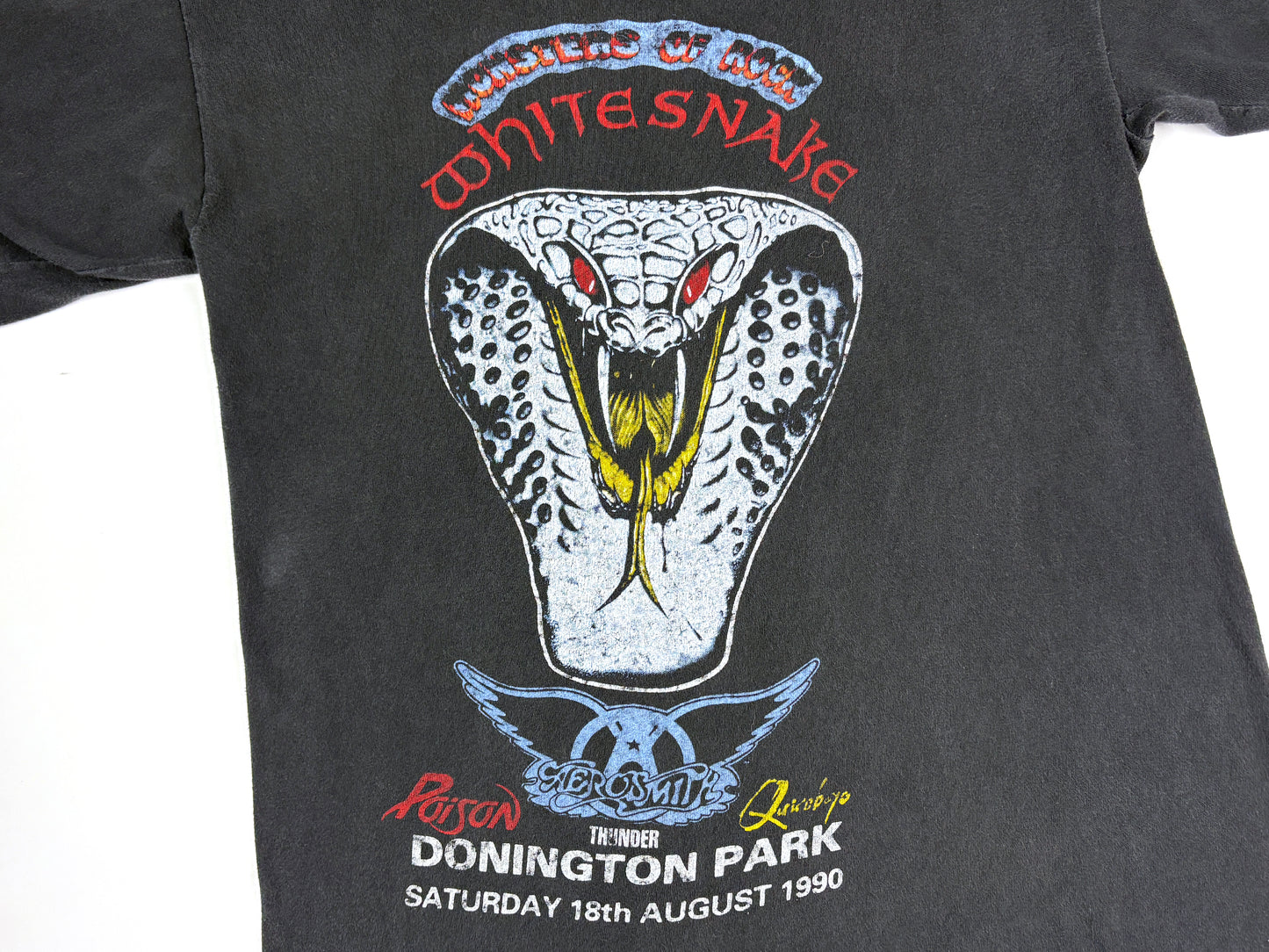 Whitesnake 'Monsters of Rock' Tour 1990 T-Shirt
