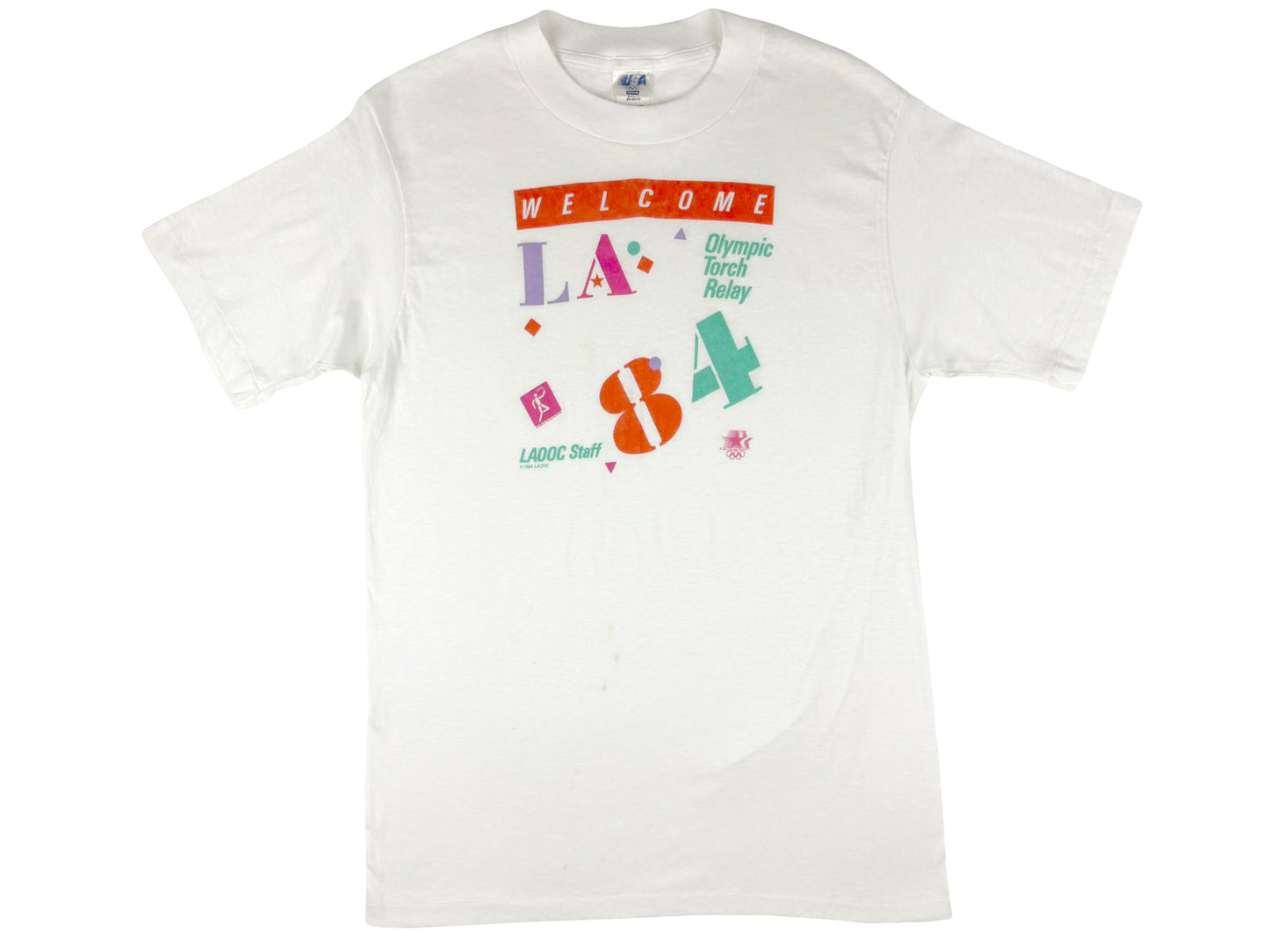 LA Olympics Torch Relay 1984 T-Shirt