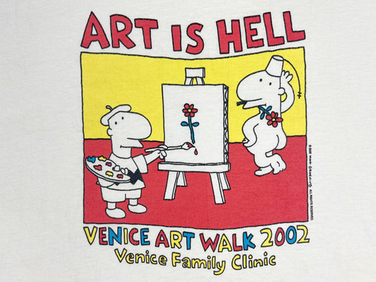 Matt Groening 'Art is Hell' Venice Art Walk 2002 T-Shirt