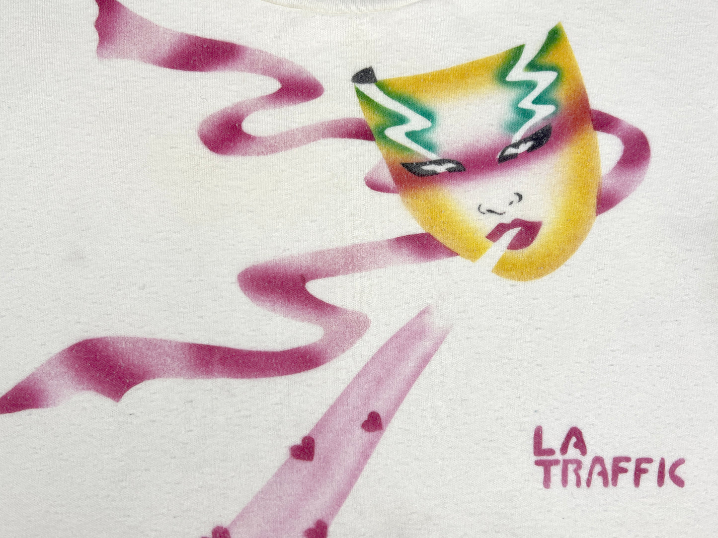 LA Traffic Air Brush Art Sleeveless T-Shirt